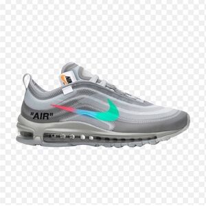 Nike Off-White x Air Max 97 Men’s AJ4585-101 Grey Sneakers size 10